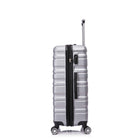 TOSCANO MAGNIFICA Grand bagage rigide de 30 po - Argent titane-Intérieur de luxe