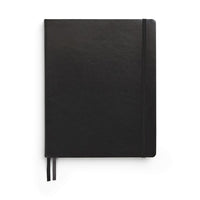 TRU RED - Journal quadrillé à couverture souple, grand format, noir-Grand format (8 po x 10 po)