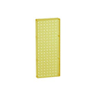 Azar Displays – Panneau mural à un côté avec panneau perforé 20 x 8 po, jaune translucide, 2/paquet (770820-YEL)-Pour surfaces planes