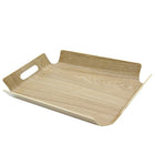 Cathay Importers - 15.75"W x 11.5"D x 2"H, rectangulaire plateau avec poignées,-Apparence contemporaine