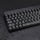 Adesso - WKB-1100CB Mini clavier et souris sans fil résistant aux éclaboussures-Compact et portable, économiseur d'espace ultime et facile à transporter en déplacement