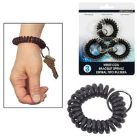 Merangue - Bracelet spirale, 24 paquets de 3-Bracelets spirales extensibles