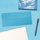 JAM Paper Enveloppes recyclées Brite Hue n° 10 (4,13 x 9,5 po), bleu, 500/bte-Taille des enveloppes : 4,13 x 9,5 po