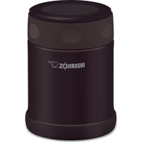 Bocal Alimentaire Isotherme Zojirushi SW-EAE - 12 Onces - Marron Foncé-12oz bocal à lunch isotherme sous vide