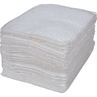 Zenith Safety –Tampons absorbants tissés, Huile seulement, moyen, 15 long x 17 larg. (po), 100/paquet-Fait à 100 % de fibre de polypropylène tissée