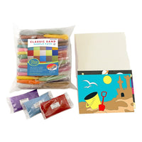 SandtastikMD – Trousse d’art de sable Peel ’N Play, 20 modèles + sable-19 modèles de tableaux adhésifs précoupés et 1 modèle vierge à créer et colorer
