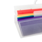 Classeur mural déployable, 6 pochettes de U Brands – Couleurs primaires-6 pochettes de format lettre