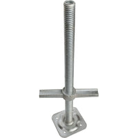 SCN Industrial - Accessoires Pour Échafaudage - Vérin Ajustable, Vérin Ajustable, 24po La X 24po H, paquet de 2-Type de composant Vérin ajustable