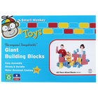 Smart MonkeyMD – Ensemble de blocs de construction géants, 40/ensemble-Groupe d’âge et niveau : Convient aux enfants de 18 mois et plus