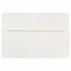 JAM Paper Enveloppes format livret à rabat carré gommé, 5 1/2 po x 8 1/8 po, blanches, 1000 par paquet-Blanc