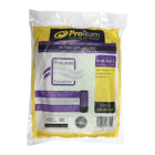 ProTeam - Sac filtrant Intercept Micro à col ouvert pour aspirateurs triangulaires, 6 qt, paquet de 10-Les filtres Intercept Micro de ProTeam offrent 21 % plus de zones de filtration que les filtres non plissés