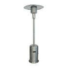 Legacy - Style Parapluie Chauffe-Terrasse au Propane - Acier Inoxydable-Le corps est en acier inoxydable, avec un poteau robuste (2 pièces) (diamètre: 2,5 po x 40,2 po H) s'étendant du réservoir (14 po x 25,9 po H) au brûleur (diamètre: 9,8 po)