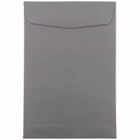 JAM Paper - Enveloppes pour catalogue à extrémité ouverte - 6 x 9 - gris foncé - paquet de 50-Couleur : gris foncé.