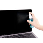 Nettoyant pour écran et appareil JCPal Mix, grande bouteille de 100 ml pour le bureau et la maison-Chiffon de nettoyage de haute qualité 5.9 x 5.9 (po) inclus