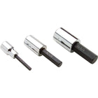 Gray Tools – Douilles standard à tête hexagonale de 1/4 x 1/2 po, fini chromé-Taille : 1/4 po