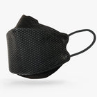 Hynaut - Masque de protection KN95, 4 plis Noir, Paquet de 50-Filtration eprouvee à 98 %