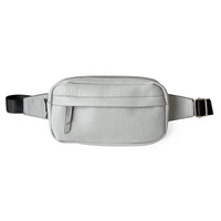 Nicci - Sac banane avec sangle web - Gris clair-Sac de ceinture