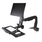 StarTech – Support de bureau debout pour un écran (ARMSTSCP1)-Acier, aluminium, plastique
