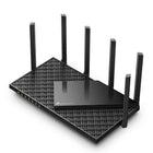 TP-Link - Archer AXE75 AX5400 Routeur Wi-Fi 6E Tri-bande - Noir-1x port WAN Gigabit, 4 x ports LAN Gigabit