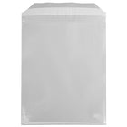 JAM Paper – Enveloppes avec fermeture auto-adhésive, 6 1/4 x 7 7/8 po, ouverture au bout, argent, paq./100 (01323303B)-Argent