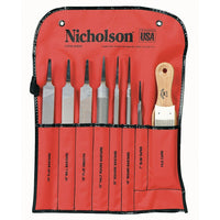 Nicholson - Jeux De 8 Limes Pour Machinistes-Nbre de limes 8