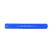 Westcott - Règle incassable, 30 cm, couleurs variées-Règle résistante en plastique