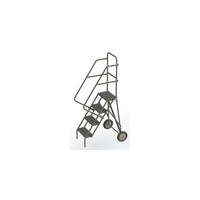 Échelles roulantes Roll & Fold, Matériau du cadre - Acier, Nbre de marches - 4, Hauteur de la plateforme - 40", Profondeur de-1