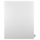 Markmaker - Intercalaires imprimes Legal, Blanc, 1/25th coupe, format lettre, sans trous, 25 tabs/PQT, 5 PQT/Boite, Numero 174-Intercalaires imprimes Legal