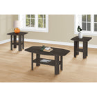 Monarch Specialties - 7873P Ens De Tables - 3Pcs/Chêne Brun-Votre style de decor ne passera jamais inaperçu avec ces elegantes tables au fini effet bois chêne brun.
