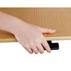 Rocelco MSD-28 Bureau d'école mobile debout, naturel / noir-Bureau attrayant en similibois de 28 po de largeur x 20 po de profondeur avec une capacité de charge de 20 lb