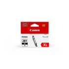 Canon – Réservoir d'encre noire CLI-281 BK, haut rendement, très grand (2037C001)-Noir