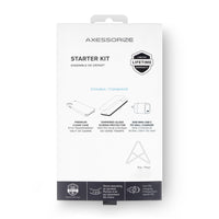 AXS - Ensemble de depart,etui transparent teste contre les chutes,protecteur d'ecran,chargeur 20W pour Samsung Galaxy S22-etui resistant aux chutes avec des poches d'air absorbant les chocs