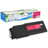 fuzion - Dell C6DN5 (593-BCBE) Cartouche De Toner Compatible - Rendement Standard - Magenta-Couleur d'encre: Magenta