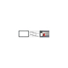 Grandview – Écran de projecteur 16:9 à cadre fixe, diagonale de 106 po (LF-PU106)-Comprend 2 supports de montage brevetés, coulissants et réglables pour une installation facile