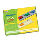 Ligne numérique Didax Unifix 1-120-Se compose de douze sections de verrouillage, chacune numérotée par incréments de 10