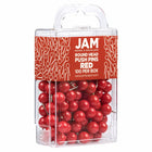 JAM PAPER - Punaises Colorees, Punaises Carte à Tête Ronde, Rouge, Paquet de 100-Taille : Norme (environ 1 pouce)