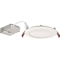 AWL - Panneau rond lumineux DEL 6", 110 à 277 V, 13W, intensité réglable, paquet de 2-1100 Lumens