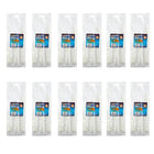 CTG Brands – Serre-câbles de 3 grandeurs, 11 po, blanc, 1440 pièces-Emballage : inclut 1440 serre-câbles (24 paquets de 60)