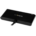 StarTech ® Concentrateur USB-C 4 ports avec Power Delivery, USB-C vers 4 x USB-A (HB30C4AFPD)-Ce concentrateur au format dongle offre quatre ports SuperSpeed USB 3.0 (USB 3.1 Gen 1) et prend en charge un débit maximal de 5 Gb/s