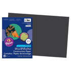 Papier de construction Pacon SunWorks, 12" x 18", noir, 300 feuilles-Fibres solides qui coupent proprement et se plient uniformément sans se fissurer.