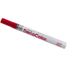 JAM Paper - Marqueur de peinture opaque à pointe fine - Rouge lac cramoisi - Paquet de 5 (7665893g)-Dimensions : 5,5 haut. x 0,4 larg. x 0,4 prof (po)