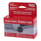 Get it Movin' - Roulettes de rechange pour tapis, paq./2-Convient aux bases et aux équipements en métal et en plastique