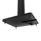 Kanto – Supports sur pied élevés pour haut-parleurs étagères, 26 po, noir SP26PL-Fabriqué d'acier massif, le SP26PL réduit les vibrations indésirables en isolant vos haut-parleurs de la surface environnante