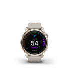 Garmin - Epix Pro Sapphire Edition - 42mm Or doux avec bande sable clair-NOUVEAU Hill Score : mesurez votre capacité à courir en montée et augmentez vos progrès au fil du temps en fonction de votre VO2 max et de votre historique d'entraînement. Il mesure votre force de course dans les montées raides et votre endurance dans les longues ascensions et fournit un score basé sur vos performances au fil du temps
