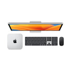 Apple - Mac mini - M2 - 8 Go - 512 Go SSD - Argent-Ports : 2 x ports Thunderbolt 4 (M2), 2 x ports USB-A (jusqu’à 5 Go/s), 1 x HDMI, 1 x Ethernet Gigabit (configurable avec Ethernet 10 Go), 1 x prise pour écouteurs 3,5 mm