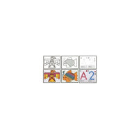 Livre d'activités Do-A-Dot Art sur les créatures colorées, paquet de 6-Voici les livres d'art et d'activités parfaits à utiliser avec votre Do-A-Dot Art