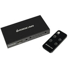 Iogear - Commutateur HDMI GHDSW4K4 4K à 4 ports avec télécommande-Commutateur HDMI 4K à 4 ports avec télécommande