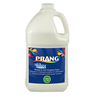Peinture Dixon Prang au gallon lavable, blanc-Les peintures lavables Prang ont des couleurs qui ne se déposent pas.