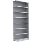 Metalware – Étagère enclenchable RK328, 8 tablettes, 36 x 18 x 88 (po), gris pâle-Système de tablettes ajustables offrant un espace de rangement solide, mais économique qui convient à vos besoins