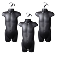 Eddie's - Formes suspendues pour enfants - Plastique dur - Noir - Paquet de 3 (155745-3)-Formes de suspension pour enfants - plastique dur